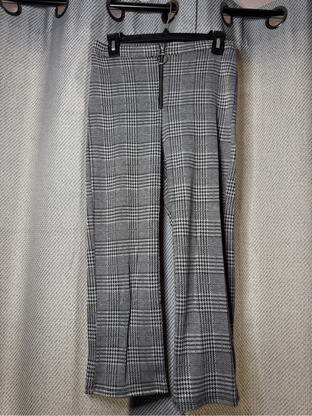 Fashion Nova Black & White Houndstooth Pants
